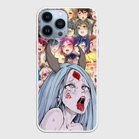 Чехол для iPhone 13 Pro Max с принтом KAGUYA AHEGAO | КАГУЯ АХЕГАО в Кировске,  |  | Тематика изображения на принте: ahegao | japanese anime | kaguya | kawai | kowai | oppai | otaku | senpai | sugoi | waifu | yandere | ахегао | кагуя | ковай | отаку | семпай | сенпай | сэмпай | яндере | японская анимация