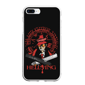 Чехол для iPhone 7Plus/8 Plus матовый с принтом Hellsing в Кировске, Силикон | Область печати: задняя сторона чехла, без боковых панелей | alexander | alucard | anderson | dracula | hellsing | integra | seras | victoria | walter | александр | алукард | андерсон | ван | виктория | винкль | ганс | гюнше | дракула | интегра | макс | монтана | рип | серас | уолтер | хеллсинг | шрёдин