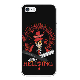 Чехол для iPhone 5/5S матовый с принтом Hellsing в Кировске, Силикон | Область печати: задняя сторона чехла, без боковых панелей | alexander | alucard | anderson | dracula | hellsing | integra | seras | victoria | walter | александр | алукард | андерсон | ван | виктория | винкль | ганс | гюнше | дракула | интегра | макс | монтана | рип | серас | уолтер | хеллсинг | шрёдин