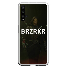 Чехол для Honor 20 с принтом BRZRZR в Кировске, Силикон | Область печати: задняя сторона чехла, без боковых панелей | berserker | киану ривз | комикс | постер