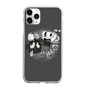 Чехол для iPhone 11 Pro Max матовый с принтом CUPHEAD в Кировске, Силикон |  | art | cartoon | cup | cuphead | devil | dice | game | king | mugman | the | арт | бос | босс | голова | демон | дьявол | игра | капхед | магмен | мультик | мультфильм | платформер | чаша | чашка | человек | черт