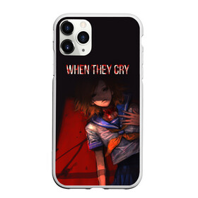 Чехол для iPhone 11 Pro матовый с принтом When they cry в Кировске, Силикон |  | anime | higurashi no naku koro ni | аниме | анимэ | безумие | близняшки | детектив | когда плачут цикады | майбара | маэбара | мион | рена | рика | рюгу рена | сато | сатоко | сверхъестественное | сонодзаки шион