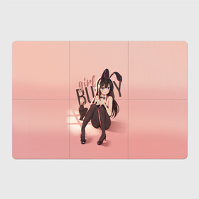 Магнитный плакат 3Х2 с принтом Bunny Girl в Кировске, Полимерный материал с магнитным слоем | 6 деталей размером 9*9 см | anime | aobuta | bunny | bunny girl | futaba | kaede | mai | nodoka | pfnds | rio | sakuta | shoko | аниме | анимэ | девочка зайка | зайка | каэдэ | комедия | маи | нодока | панда | рио | сакута | сёко | футаба | шоко
