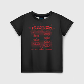 Детская футболка 3D с принтом Evangelion Neon Genesis в Кировске, 100% гипоаллергенный полиэфир | прямой крой, круглый вырез горловины, длина до линии бедер, чуть спущенное плечо, ткань немного тянется | Тематика изображения на принте: eva | eva 00 | eva 01 | eva 02 | evangelion | rei | rei ayanami | shinji ikari | аска | ева | ева 02 | евангелион