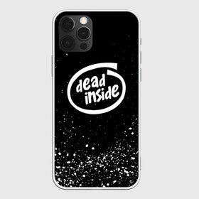 Чехол для iPhone 12 Pro Max с принтом DEAD INSIDE в Кировске, Силикон |  | dead inside | dont open | гуль | дед инсайт | дединсайт | дэд инсайт | дэдинсайт | интроверт | кен канеки | мертв внутри | мертвый внутри