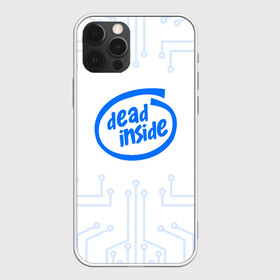 Чехол для iPhone 12 Pro Max с принтом DEAD INSIDE в Кировске, Силикон |  | dead inside | dont open | гуль | дед инсайт | дединсайт | дэд инсайт | дэдинсайт | интроверт | кен канеки | мертв внутри | мертвый внутри