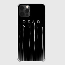 Чехол для iPhone 12 Pro с принтом DEAD INSIDE | DEATH STRANDING в Кировске, силикон | область печати: задняя сторона чехла, без боковых панелей | Тематика изображения на принте: dead inside | dont open | гуль | дед инсайт | дединсайт | дэд инсайт | дэдинсайт | интроверт | кен канеки | мертв внутри | мертвый внутри