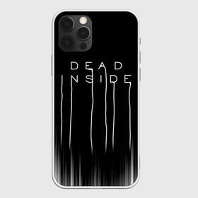Чехол для iPhone 12 Pro Max с принтом DEAD INSIDE | DEATH STRANDING в Кировске, Силикон |  | dead inside | dont open | гуль | дед инсайт | дединсайт | дэд инсайт | дэдинсайт | интроверт | кен канеки | мертв внутри | мертвый внутри