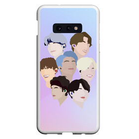 Чехол для Samsung S10E с принтом БТС Bangtan Boys BTS в Кировске, Силикон | Область печати: задняя сторона чехла, без боковых панелей | bangtan | bangtan boys | boys | bts | minimalist | бангтан | бтс | группа бтс