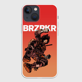 Чехол для iPhone 13 mini с принтом BRZRKR в Кировске,  |  | anime | berserker | brzrkr | keanu reeves | netflix | аниме | берсерк | киану ривз | мультфильм. | нетфликс