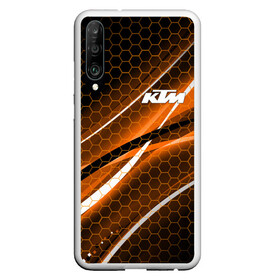 Чехол для Honor P30 с принтом KTM | КТМ в Кировске, Силикон | Область печати: задняя сторона чехла, без боковых панелей | enduro | ktm | moto | moto sport | motocycle | orange | sportmotorcycle | ктм | мото | мото спорт | мотоспорт | оранжевый | спорт мото