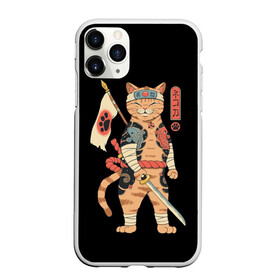 Чехол для iPhone 11 Pro матовый с принтом Shogun Cat в Кировске, Силикон |  | cat | cats | japan | ninja | samurai | shogun | yakuza | катана | кот | котенок | коты | котэ | котята | кошка | ниндзя | самурай | сёгун | якудза | япония