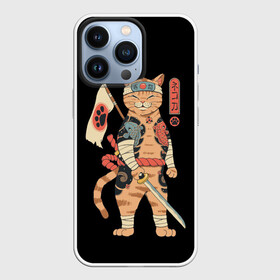 Чехол для iPhone 13 Pro с принтом Shogun Cat в Кировске,  |  | Тематика изображения на принте: cat | cats | japan | ninja | samurai | shogun | yakuza | катана | кот | котенок | коты | котэ | котята | кошка | ниндзя | самурай | сёгун | якудза | япония