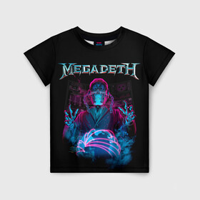 Детская футболка 3D с принтом MEGADETH в Кировске, 100% гипоаллергенный полиэфир | прямой крой, круглый вырез горловины, длина до линии бедер, чуть спущенное плечо, ткань немного тянется | grange | hardcore | megadeth | metal | music | punk | rock | trash | usa | мастейн | мегадес | метал | музыка | панк | рок | трэш