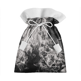 Подарочный 3D мешок с принтом Fire and Smoke в Кировске, 100% полиэстер | Размер: 29*39 см | Тематика изображения на принте: fire | flame | smoke | дым | огонь