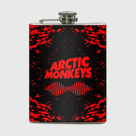 Фляга с принтом arctic monkeys в Кировске, металлический корпус | емкость 0,22 л, размер 125 х 94 мм. Виниловая наклейка запечатывается полностью | arctic monkeys | arctic monkeys live | do i wanna know | domino | domino records | full album | lyrics | mardy bum | whyd you only call me when youre high | арктические обезьяны | домино пластинки | полный альбом | тексты песен