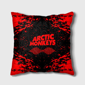 Подушка 3D с принтом arctic monkeys в Кировске, наволочка – 100% полиэстер, наполнитель – холлофайбер (легкий наполнитель, не вызывает аллергию). | состоит из подушки и наволочки. Наволочка на молнии, легко снимается для стирки | arctic monkeys | arctic monkeys live | do i wanna know | domino | domino records | full album | lyrics | mardy bum | whyd you only call me when youre high | арктические обезьяны | домино пластинки | полный альбом | тексты песен