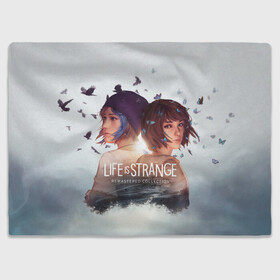 Плед 3D с принтом Life is strange Remaster в Кировске, 100% полиэстер | закругленные углы, все края обработаны. Ткань не мнется и не растягивается | Тематика изображения на принте: firewalk | life is strange | life is strange 2 | life is strange 2 squad | remaster | remastered | squad | лайф из стрэндж | стрендж