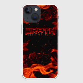 Чехол для iPhone 13 mini с принтом WRATH: Aeon of Ruin FIRE в Кировске,  |  | 90 е | aeon of ruin | quake | tegunvteg | wrath | wrath: aeon of ruin | игра | компьютерная игра | монстры | огонь | пламя | ретро | реьро шутер | шутер