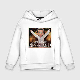 Детское худи Oversize хлопок с принтом Phil The Promised Neverland (Z) в Кировске, френч-терри — 70% хлопок, 30% полиэстер. Мягкий теплый начес внутри —100% хлопок | боковые карманы, эластичные манжеты и нижняя кромка, капюшон на магнитной кнопке | Тематика изображения на принте: phil | promised neverland | the promised neverland | yakusoku no neverland | неверленд | обещанная страна | обещанная страна грёз | обещанный неверленд | фил | якусоку но нэба