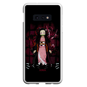 Чехол для Samsung S10E с принтом Nezuko Kamado Kimetsu no Yaiba в Кировске, Силикон | Область печати: задняя сторона чехла, без боковых панелей | demon slayer | kamado | kimetsu no yaiba | nezuko | tanjiro | аниме | гию томиока | зеницу агацума | иноске хашибира | камадо | клинок | корзинная девочка | манга | музан кибуцуджи | незуко | рассекающий демонов | танджиро