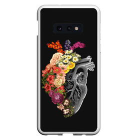 Чехол для Samsung S10E с принтом Natural Heart Dual в Кировске, Силикон | Область печати: задняя сторона чехла, без боковых панелей | Тематика изображения на принте: 8 | flower | flowers | garden | heart | natural | symbiote | день | женский | марта | международный | природа | растения | сердце | симбиот | цветы