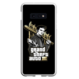 Чехол для Samsung S10E с принтом Клод GTA 3 в Кировске, Силикон | Область печати: задняя сторона чехла, без боковых панелей | game | games | grand theft auto | gta | gta rp | san andreas | v | vice city | великое автоворовство | гранд зефт аувто | гта | гта рп | игра | игры