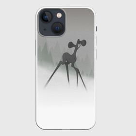 Чехол для iPhone 13 mini с принтом Сиренеголовый олень в Кировске,  |  | видео | звуки | легенда | майнкрафт | монстр | песня | про сиренеголового | сказка