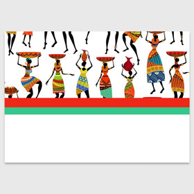 Поздравительная открытка с принтом Девушки в Кировске, 100% бумага | плотность бумаги 280 г/м2, матовая, на обратной стороне линовка и место для марки
 | африка | афроамериканки | девушки | линии | полосы | рисунок