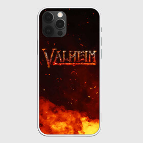 Чехол для iPhone 12 Pro Max с принтом Valheim огненный лого в Кировске, Силикон |  | fantasy | mmo | valheim | valve | валхейм | вальхейм | викинги | выживалка | игра | королевская битва | ммо | ролевая игра | фэнтази