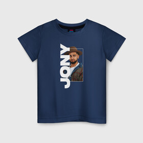 Детская футболка хлопок с принтом Jony  в Кировске, 100% хлопок | круглый вырез горловины, полуприлегающий силуэт, длина до линии бедер | jony | jony комета | джони | джони комета | жони | комета | френдзона