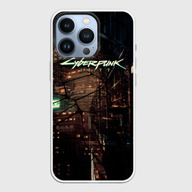 Чехол для iPhone 13 Pro с принтом Киберпанк   Город в паутинке в Кировске,  |  | cyberpunk 2077 | видеоигры | киберпанк | лого | научная фантастика | прогресс | технологии | фантастика