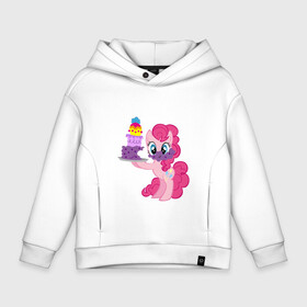 Детское худи Oversize хлопок с принтом My Little Pony Pinkie Pie в Кировске, френч-терри — 70% хлопок, 30% полиэстер. Мягкий теплый начес внутри —100% хлопок | боковые карманы, эластичные манжеты и нижняя кромка, капюшон на магнитной кнопке | applejack | friendship | mylittlepony | rainbow dash | twilight sparkle | waifu | вайфу | дружба это магия | друзья | кони | моя маленькая пони | мультфильм | пони | радуга | ренбоу деш | эплджек