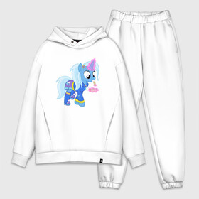 Мужской костюм хлопок OVERSIZE с принтом Пони с рогом в Кировске,  |  | applejack | friendship | mylittlepony | rainbow dash | twilight sparkle | waifu | вайфу | дружба это магия | друзья | кони | моя маленькая пони | мультфильм | пони | радуга | ренбоу деш | эплджек