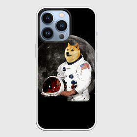 Чехол для iPhone 13 Pro с принтом Доги Космонавт в Кировске,  |  | doge | earth | mars | meme | moon | nasa | space | star | usa | америка | гагарин | доги | животные | звезда | земля | корги | космонавт | космос | луна | марс | мем | наса | планета | прикол | собака | сша | флаг