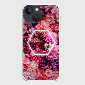 Чехол для iPhone 13 mini с принтом ROSE | РОЗЫ в Кировске,  |  | rose | женская | любовь | молодежь | мужская | неон | розы | свобода