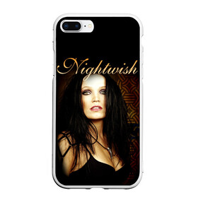 Чехол для iPhone 7Plus/8 Plus матовый с принтом Nightwish в Кировске, Силикон | Область печати: задняя сторона чехла, без боковых панелей | Тематика изображения на принте: havy metal | music band | nightwish | nuclear blast | tarja | найтвиш | симфоник метал | тарья | туомас холопайнен | турунен | эмппу вуоринен