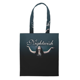 Шоппер 3D с принтом Nightwish with Tarja в Кировске, 100% полиэстер | Плотность: 200 г/м2; Размер: 34×35 см; Высота лямок: 30 см | nightwish | tarja | tarja turanen | turunen | найтвиш | тарья | тарья турунен | турунен