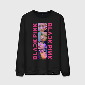 Мужской свитшот хлопок с принтом BLACKPINK Neon в Кировске, 100% хлопок |  | black | blackpink | chae | jennie | jisoo | kim | kpop | lalisa | lisa | manoban | neon | park | pink | rose | young | дженни | джису | ён | ким | лалиса | лиса | манобан | неон | пак | розэ | че