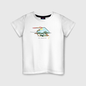 Детская футболка хлопок с принтом Будь наблюдателем в Кировске, 100% хлопок | круглый вырез горловины, полуприлегающий силуэт, длина до линии бедер | путешествия
дельтаплан
экстрим
осознанность
медитация