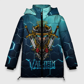 Женская зимняя куртка Oversize с принтом Valheim Neon Samurai в Кировске, верх — 100% полиэстер; подкладка — 100% полиэстер; утеплитель — 100% полиэстер | длина ниже бедра, силуэт Оверсайз. Есть воротник-стойка, отстегивающийся капюшон и ветрозащитная планка. 

Боковые карманы с листочкой на кнопках и внутренний карман на молнии | fantasy | mmo | valheim | valve | валхейм | вальхейм | викинги | выживалка | игра | королевская битва | ммо | ролевая игра | фэнтази