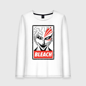 Женский лонгслив хлопок с принтом HOLLOW ICHIGO в Кировске, 100% хлопок |  | anime | bleach | hollow | ichigo | kurosaki | manga | mask | matsumoto | rangiku | samurai | shihoin | yoruichi | аниме | блич | ичиго | йоруичи | куросаки | манга | маска | мацумото | онимэ | рангику | самурай | шихоин