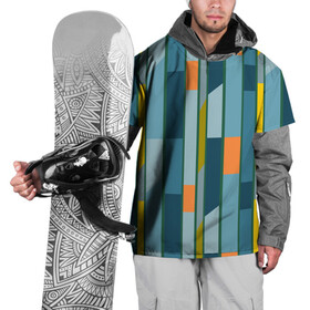 Накидка на куртку 3D с принтом Абстракция в стиле модерн в Кировске, 100% полиэстер |  | Тематика изображения на принте: abstract | modern | stripes | абстракция | модерн | полосы