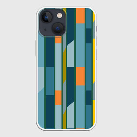 Чехол для iPhone 13 mini с принтом Абстракция в стиле модерн в Кировске,  |  | abstract | modern | stripes | абстракция | модерн | полосы