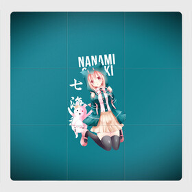 Магнитный плакат 3Х3 с принтом Чиаки Нанами (Danganronpa 2) в Кировске, Полимерный материал с магнитным слоем | 9 деталей размером 9*9 см | anime | chiaki nanami | danganronpa | danganronpa 2 | аниме | манга | чиаки нанами