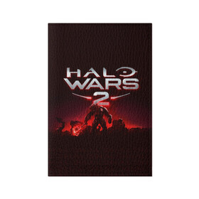 Обложка для паспорта матовая кожа с принтом Halo Wars 2 в Кировске, натуральная матовая кожа | размер 19,3 х 13,7 см; прозрачные пластиковые крепления | game | games | halo | halo wars | heilo | master chif | spartan | игра | игры | ковенант | ковенанты | мастер чиф | спартанец | хало | хейло | хэйло