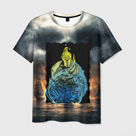 Мужская футболка 3D с принтом DARKSOULS | ТЁМНЫЕ ДУШИ 2 в Кировске, 100% полиэфир | прямой крой, круглый вырез горловины, длина до линии бедер | dark souls | darksouls | tegunvte | темные души