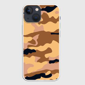 Чехол для iPhone 13 mini с принтом Камуфляж в Кировске,  |  | армия | военные | камуфляж | текстура | фон