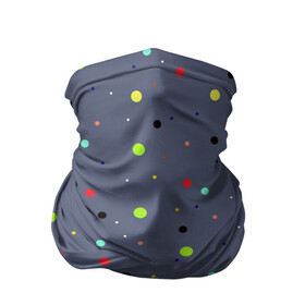 Бандана-труба 3D с принтом Цветные шарики | Colored balls в Кировске, 100% полиэстер, ткань с особыми свойствами — Activecool | плотность 150‒180 г/м2; хорошо тянется, но сохраняет форму | circle | зеленый | красочный | круг | мяч | чернить