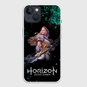 Чехол для iPhone 13 с принтом Лучница Элой в Кировске,  |  | action | aloy | game | games | horizon zero down | rpg | визор | игра | игры | рпг | харайзен зиро дон | хорайзен зира давн | экшен | элой